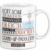 Stand-Up-Paddlerin Geschenk Becher Tasse Gott Schuf Alle Menschen Gleich Nur Die Besten Durfeten Stand-Up-Paddlerin Werden Geschenkidee Lustig Weiß Trendation