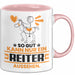 Reiter Geschenk Tasse So Gut Kann Nur Ein Reiter Aussehen Geschenkidee Kaffee-Becher Rosa Trendation