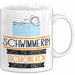 Schwimmerin Weil Es Keinen Schöneren Beruf Gibt Tasse Geschenk für Eine Schwimmerin Lustig Weiß Trendation