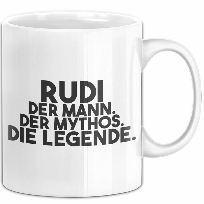 Rudi Tasse Rudi – Der Mann. Der Mythos. Die Legende. Geschenk