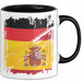 Deutsch Spanier Tasse Geschenk Lustiger Becher Geschenkidee Spanien Kaffee-Becher Trendation
