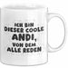 Andi Tasse Ich Bin Dieser Coole Andi, Von Dem Alle Reden Geschenk Weiß Trendation