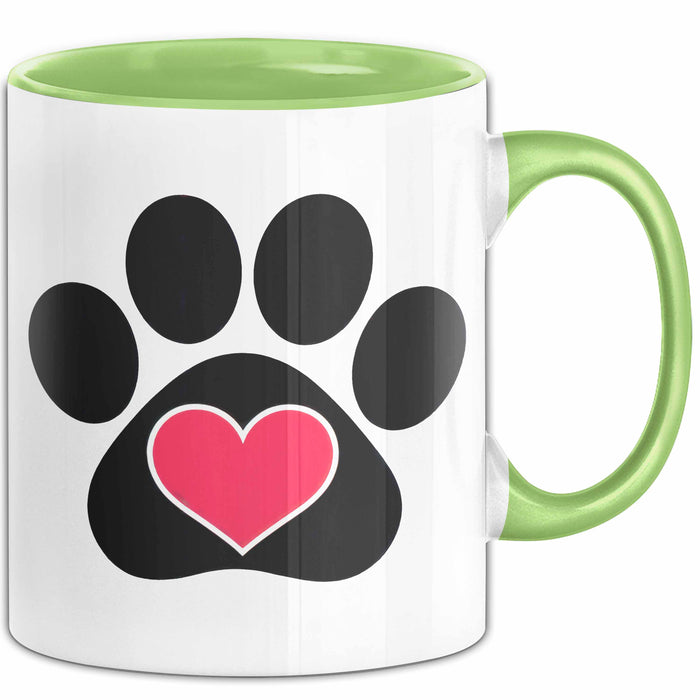 Hunde Liebhaber Tasse Geschenkidee Haustier Eltern Lustiger Geschenkidee Lustig Grün Trendation