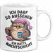 Sarkastische Eule Tier Kaffee Tasse Geschenk Lustige Geschenkidee Spruch Ich Darf So Aussehen Ich Hatte Nachtschicht Weiß Trendation