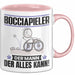 Bocciapieler Tasse Geschenk für Bocciapieler Der Mann Der Alles Kann Geschenkidee zum Geburtstag Rosa Trendation