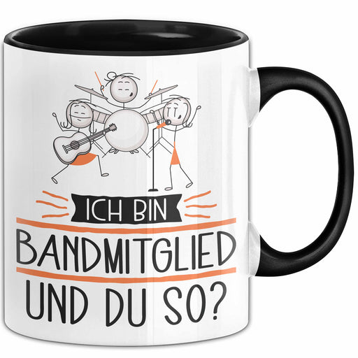 Bandmitglied Tasse Geschenk Ich Bin Bandmitglied Und Du So Geschenkidee Lustiger Spruch Becher Trendation