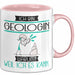 Geologin Tasse Geschenk Ich Bin Geologin Warum Weil Ich Es Kann Geschenkidee Geburtstag Rosa Trendation