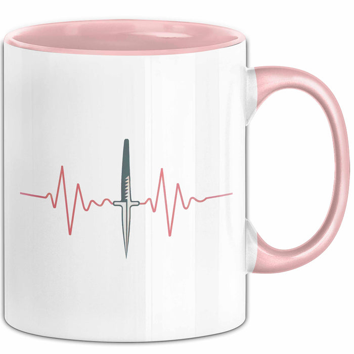 Chirurg Tasse Geschenkidee Medizinischer Experte Lustiger Geschenkidee Lustig Rosa Trendation