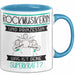 Rockmusikerin Und Prinzessin Tasse Geschenk Für Eine Rockmusikerin Geburtstag Was Ist Deine Superkraft Blau Trendation
