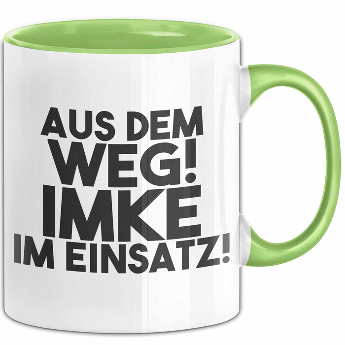 Imke Tasse Aus Dem Weg! Imke Im Einsatz! Geschenk