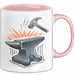 Schmied Tasse Geschenkidee Metallarbeiter Lustiger Spruch Geschenkidee Lustig Rosa Trendation