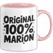 Marion Tasse Geschenk Original 100% Marion Geschenkidee Geburtstag Rosa Trendation