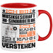 Musikgeschäftsinhaber Geschenk Tasse Lustige Geschenkdiee für einen Musikgeschäftsinhaber Geburtstag Ich Bin Musikgeschäftsinhaber Ich Kann Es Dir Erklären Aber Nicht Für Dich Verstehen Rot Trendation
