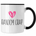 Random Crap Tasse Geschenk für Mütter Frauen Einkaufen Schwarz Trendation