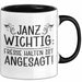 Kollege Tasse Geschenk Janu Wichtig Fresse Halten Ist Angesagt Trendation