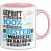 Wasserskifahrer Geschenk Lustiger Spruch für Wasserskifahrer Geschenkidee Bester Wasserskifahrer Der Welt Rosa Trendation