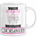 Chorsängerin Tasse Geschenk Becher Stark Attraktiv Furchtlos Chorsängerin Lustige Geschenkidee Weiß Trendation