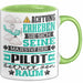 Pilot Geschenk Tasse Lustiger Spruch Erheben Sie Sich Der Pilot Betritt den Raum Grün Trendation
