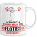 Flötist Geschenk Tasse So Gut Kann Nur Ein Flötist Aussehen Geschenkidee Kaffee-Becher Weiß Trendation