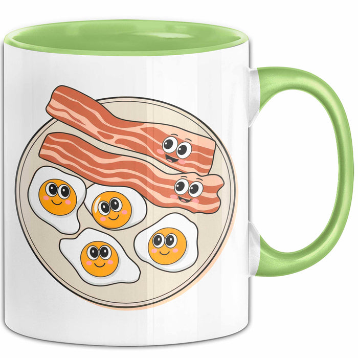 Keto Diät Fan Tasse Geschenkidee für Low Carb Liebhaber Grün Trendation
