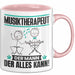 Musiktherapeut Tasse Geschenk für Musiktherapeut Der Mann Der Alles Kann Geschenkidee zum Geburtstag Rosa Trendation