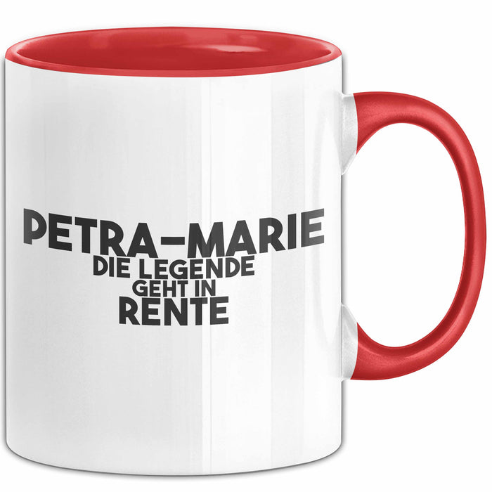 Petra-Marie Tasse Petra-Marie – Die Legende Geht In Rente Geschenk