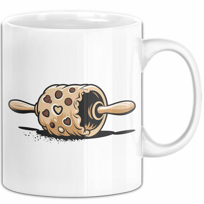 Backliebhaber Tasse Geschenkidee für Ofen Fanatiker Weiß Trendation