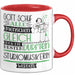 Studiomusikerin Geschenk Becher Tasse Gott Schuf Alle Menschen Gleich Nur Die Besten Durfeten Studiomusikerin Werden Geschenkidee Lustig Rot Trendation