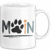 Hund Tierliebhaber Tasse Geschenk Lustige Geschenkidee Spruch Moin Weiß Trendation