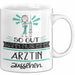 Ärztin Geschenk Tasse So Gut Kann Nur Eine Ärztin Aussehen Geschenkidee Geburtstag Weihnachten Lustig Weiß Trendation