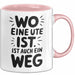 Ute Tasse Geschenk Wo Eine Ute Ist Ist Auch Ein Weg Geschenkidee Becher mit Name Rosa Trendation