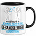 Gesangslehrer Geschenk Tasse So Gut Kann Nur Ein Gesangslehrer Aussehen Geschenkidee Kaffee-Becher Schwarz Trendation