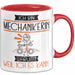 Mechanikerin Tasse Geschenk Ich Bin Mechanikerin Warum Weil Ich Es Kann Geschenkidee Geburtstag Rot Trendation
