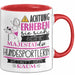 Hundesportlerin Tasse Geschenk Lustiger Spruch Bitte Erheben Sie Sich Seine Majestät Die Hundesportlerin Betritt Den Raum Rot Trendation