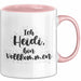 Heidi Tasse Ich Heidi, Bin Vollkommen Geschenk Rosa Trendation