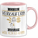 Verkäuferin Tasse Geschenk Ich Bin Verkäuferin Warum Weil Ich Es Kann Geschenkidee Geburtstag Rosa Trendation