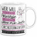 Orchestermusikerin Tasse Geschenk Spruch Wer Will Schon Prinzessin Sein Wenn Man Auch Orchestermusikerin Sein Kann Weiß Trendation