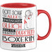 Boxerin Geschenk Becher Tasse Gott Schuf Alle Menschen Gleich Nur Die Besten Durfeten Boxerin Werden Geschenkidee Lustig Rot Trendation