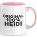 Heidi Tasse Original 100% Heidi Geschenk Rosa Trendation
