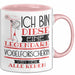 Vogelforscherin Tasse Geschenk Ich Bin Diese Eine Legendäre Vogelforscherin Von Der Alle Reden Geschenkidee Geburtstag Weihnachten Rosa Trendation
