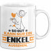 Enkel Geschenk Tasse So Gut Kann Nur Ein Enkel Aussehen Geschenkidee Kaffee-Becher Weiß Trendation