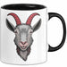 Ziegenliebhaber Tasse Geschenkidee Stalltier Enthusiast Geschenkidee Lustig Trendation