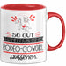 Rodeo-Cowgirl Geschenk Tasse So Gut Kann Nur Eine Rodeo-Cowgirl Aussehen Geschenkidee Geburtstag Weihnachten Lustig Rot Trendation