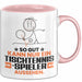 Tischtennisspieler Geschenk Tasse So Gut Kann Nur Ein Tischtennisspieler Aussehen Geschenkidee Kaffee-Becher Rosa Trendation
