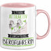 Bergführerin Tasse Geschenk Becher Stark Attraktiv Furchtlos Bergführerin Lustige Geschenkidee Rosa Trendation