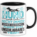 Hund Tasse Geschenk Spruch Lustig Mein Hund Und Ich Team Schwarz Trendation