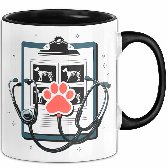 Tiermedizinischer Assistent Tasse Geschenk Lustige Geschenkidee Spruch Für Tierpflege Teams Trendation