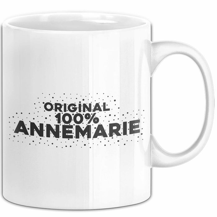 Annemarie Tasse Original 100% Annemarie Geschenk Weiß Trendation