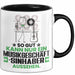 Musikgeschäftsinhaber Geschenk Tasse So Gut Kann Nur Ein Musikgeschäftsinhaber Aussehen Geschenkidee Kaffee-Becher Schwarz Trendation