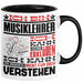 Musiklehrer Geschenk Tasse Geschenkidee für Musiklehrer Geburtstag Lustig Ich Bin Musiklehrer Ich Kann Es Dir Erklären Aber Nicht Für Dich Verstehen Schwarz Trendation